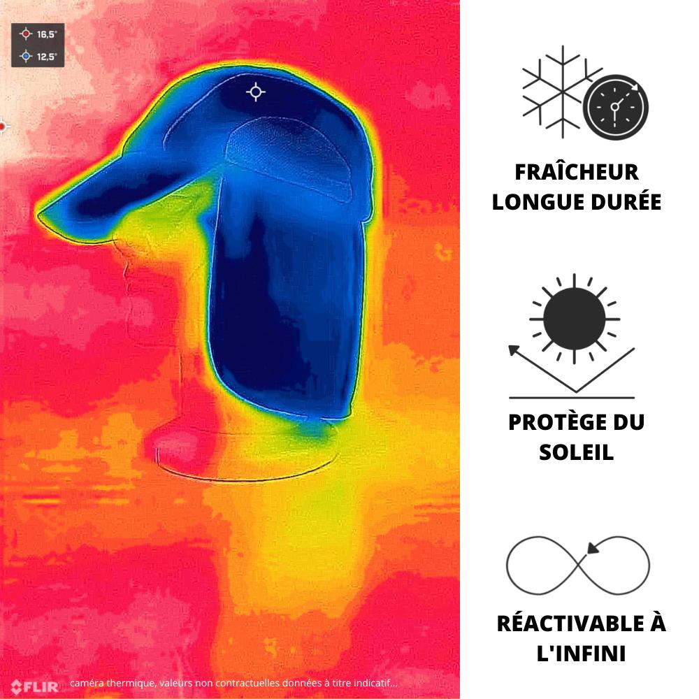 Casquette rafraîchissante saharienne