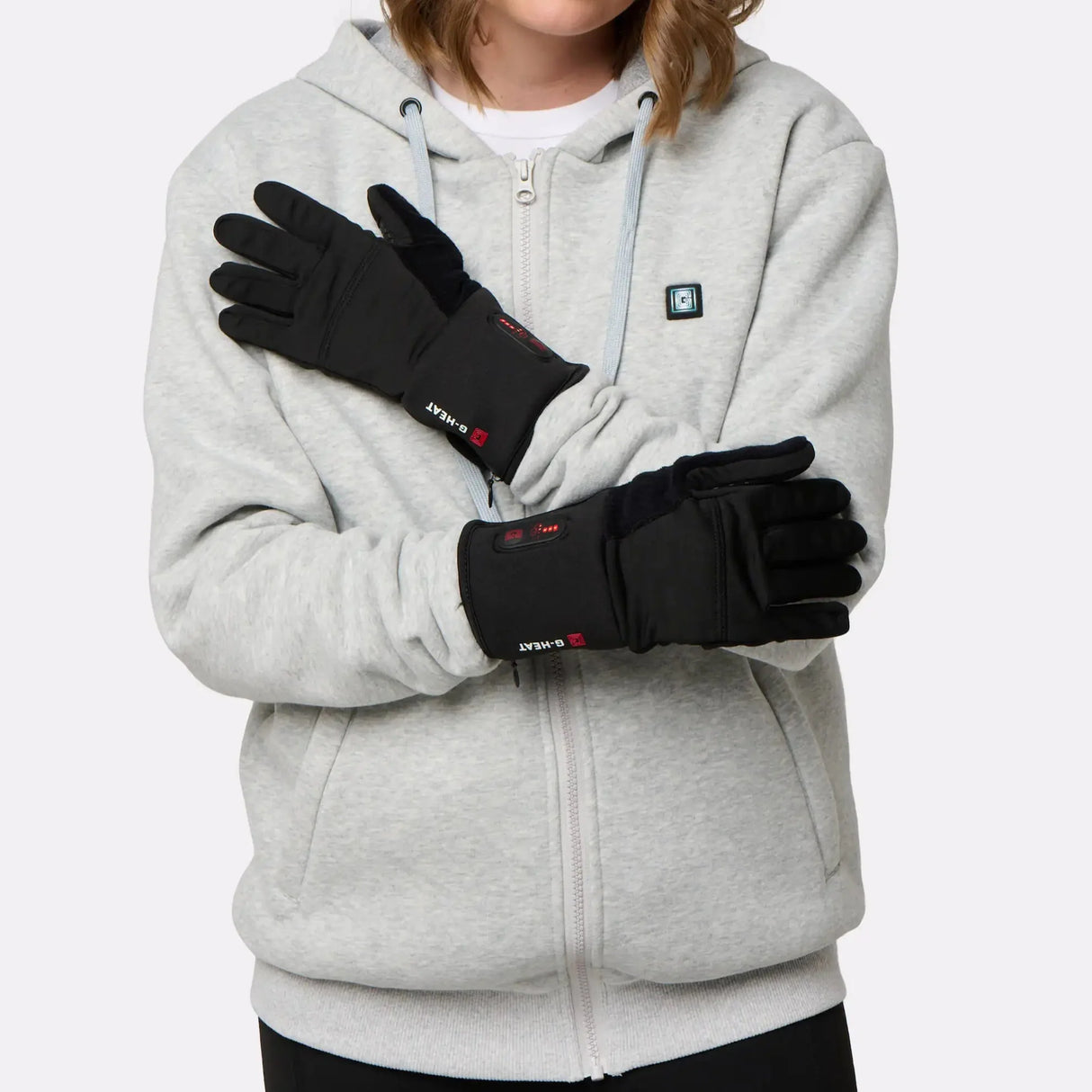 Gants chauffants fins avec batterie