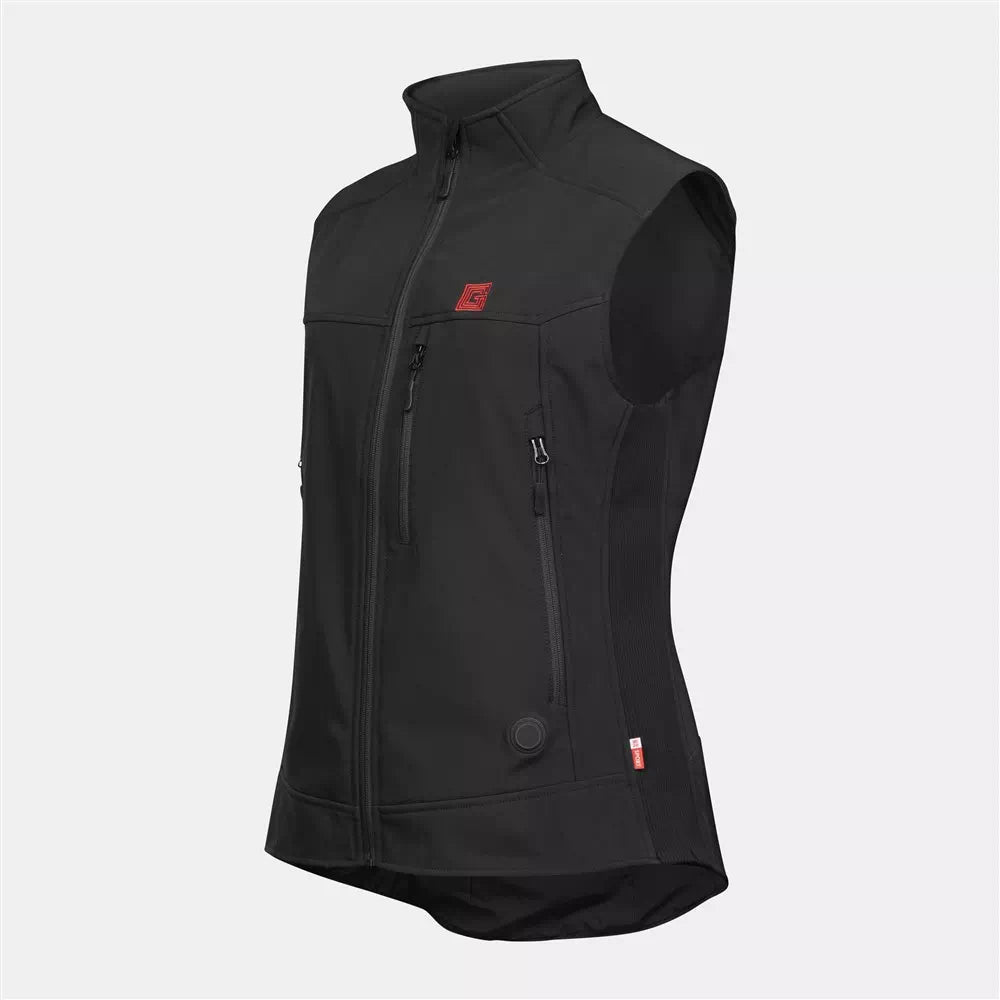 Gilet chauffant sans manches SOFTSHELL femme avec batterie