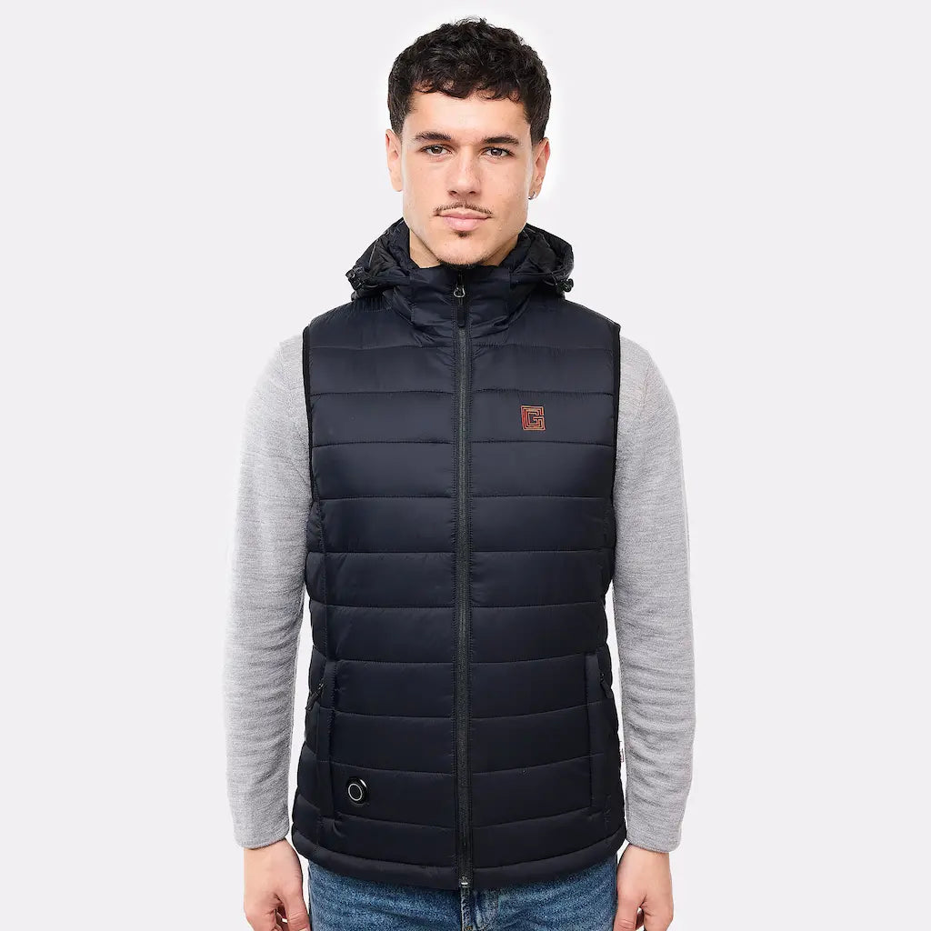 Doudoune chauffante homme sans manches EVO avec batterie