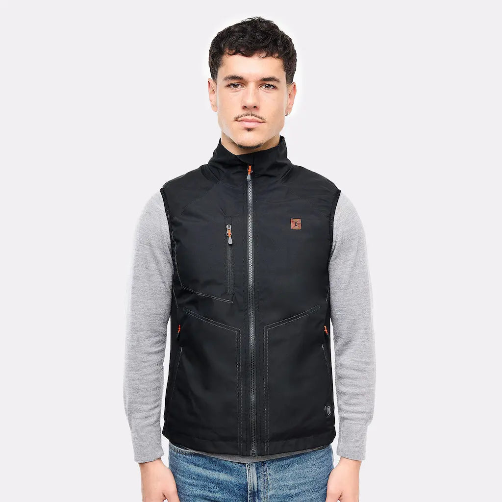 Gilet chauffant sport Homme avec batterie