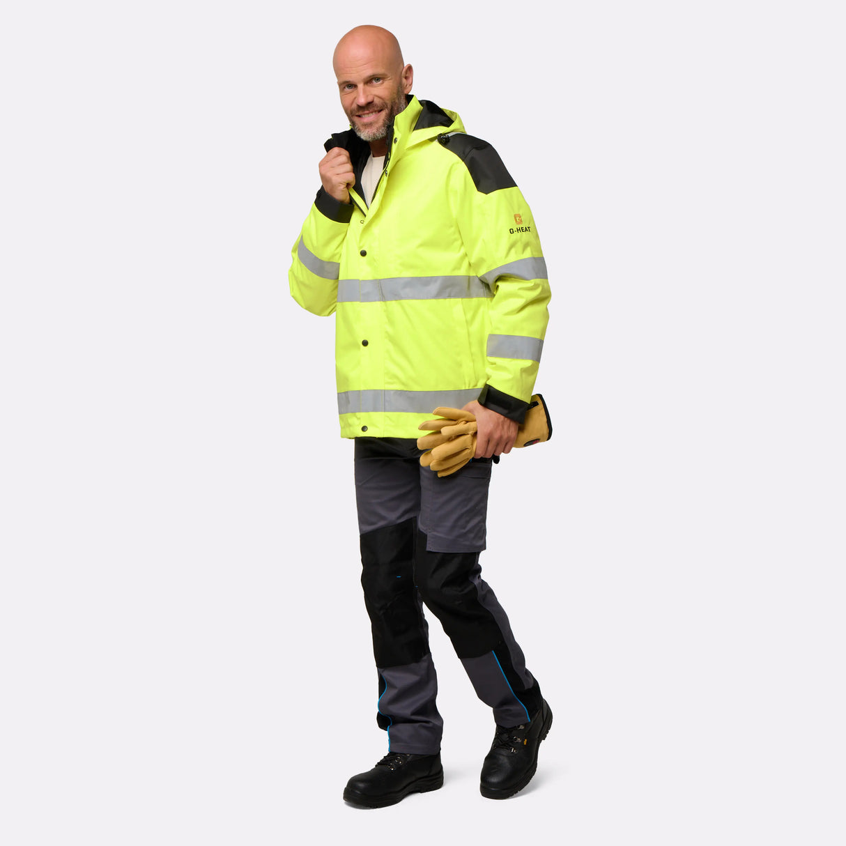 Veste Haute Visbilité PHOTON avec batterie