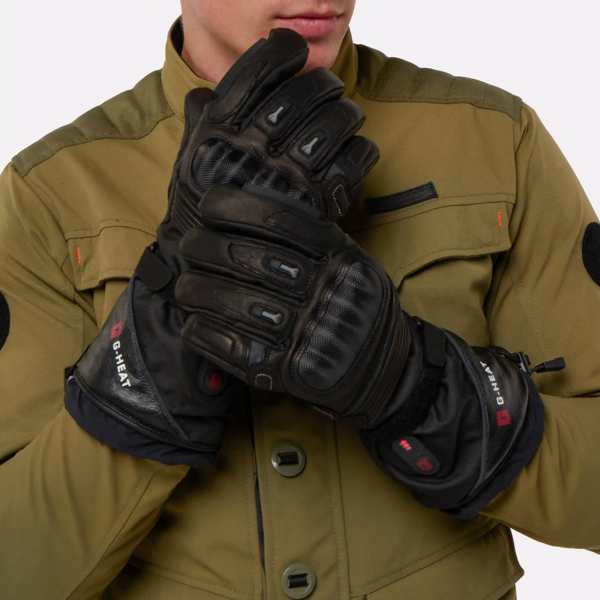 Gants moto chauffants ALLROADS + avec batterie