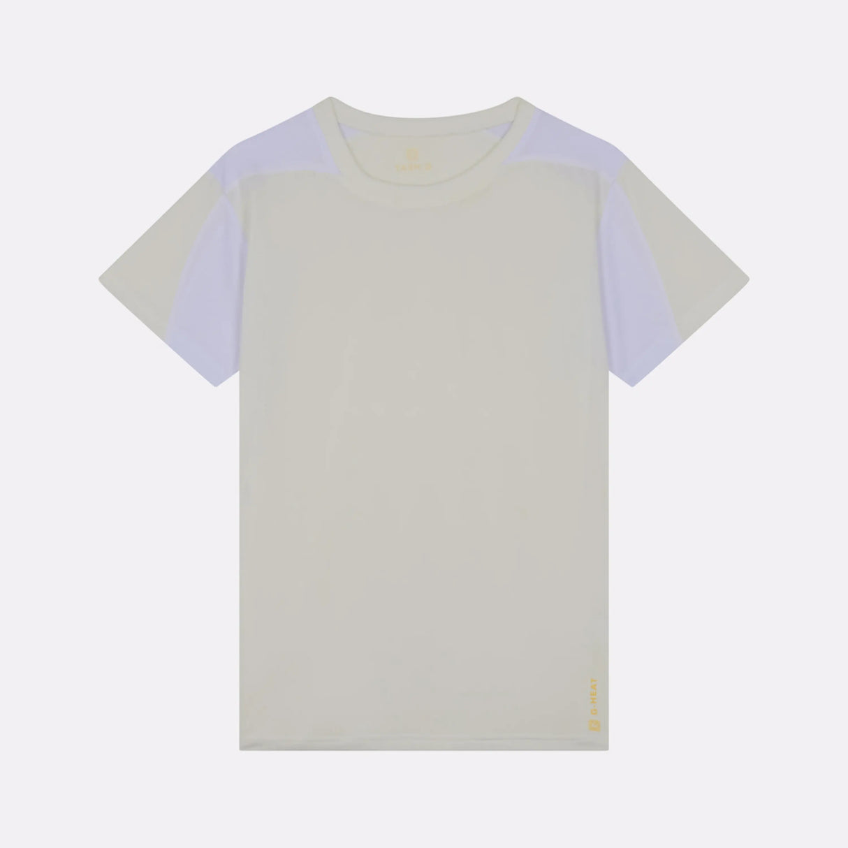 T-shirt rafraîchissant sport blanc pour homme de face