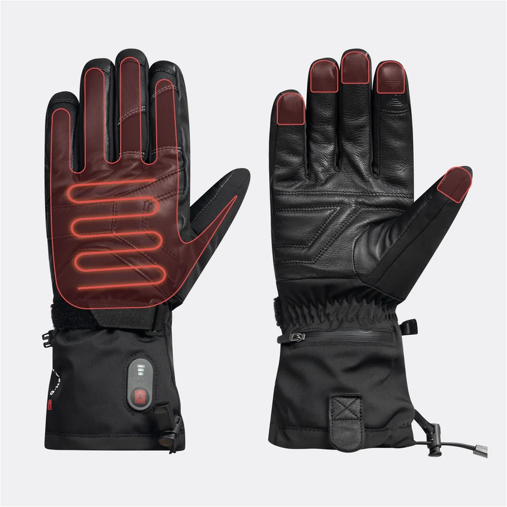 Gants de ski chauffants EVO-3 avec batterie