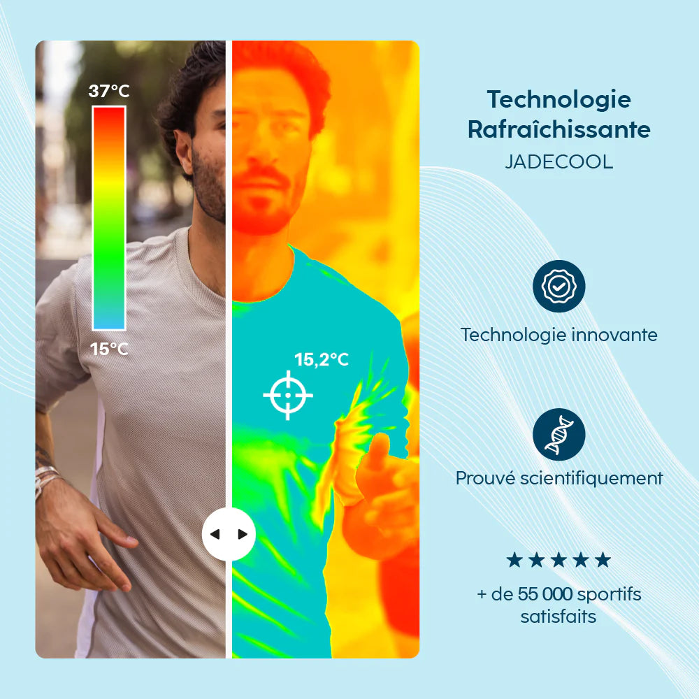 T-shirt rafraîchissant Anti UV femme