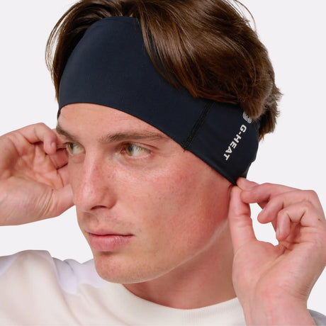 bandeau de sport rafraîchissant noir