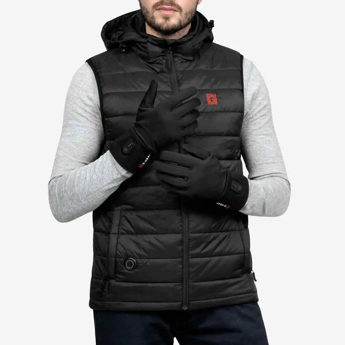 Sous-gants chauffants avec batterie
