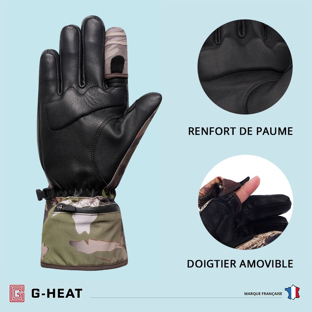 Gants de chasse chauffants APPROCHE avec batterie