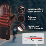 Gants vélo FLEX+ avec batterie