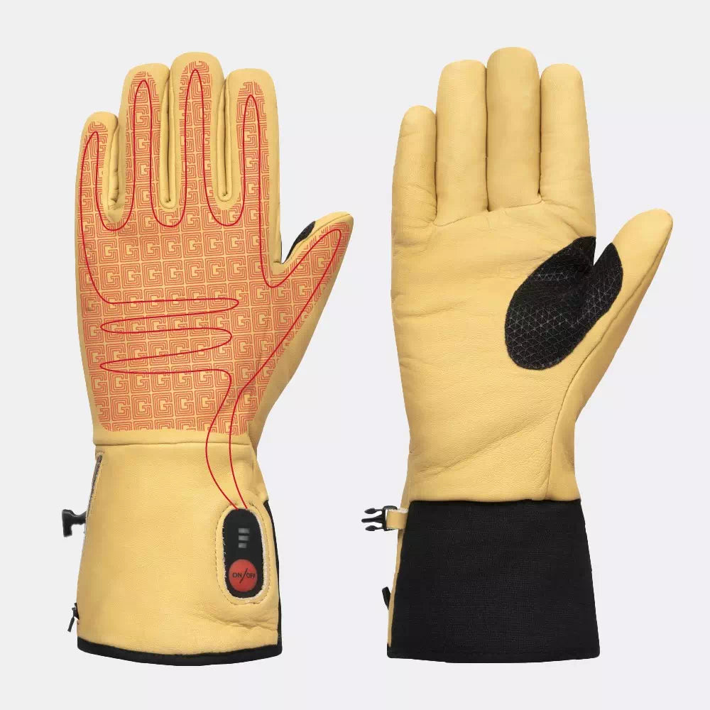 Gants de travail chauffants avec batterie