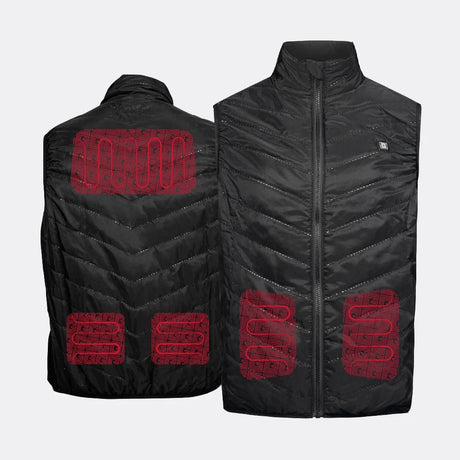 Veste chauffante sans manches avec batterie