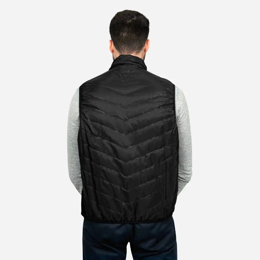 Veste chauffante sans manches avec batterie