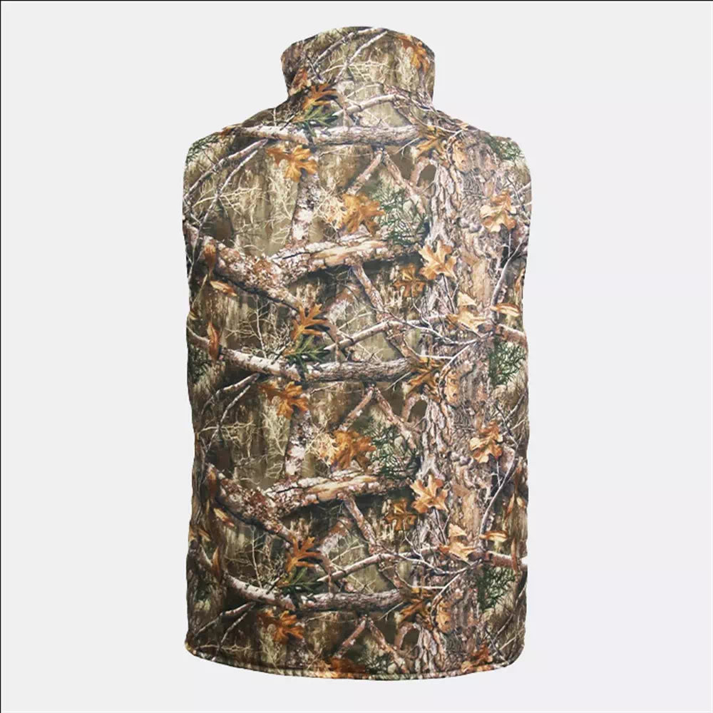 Gilet chauffant camouflage avec batterie