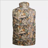 Gilet chauffant camouflage avec batterie
