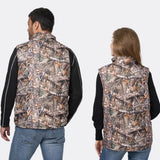 Gilet chauffant camouflage avec batterie