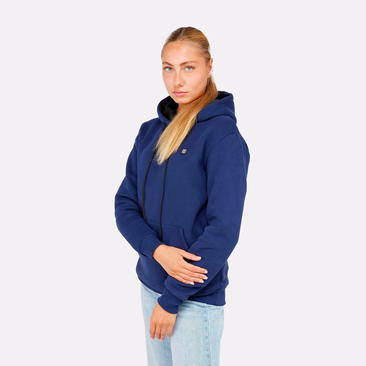 sweat chauffant à capuche avec batterie