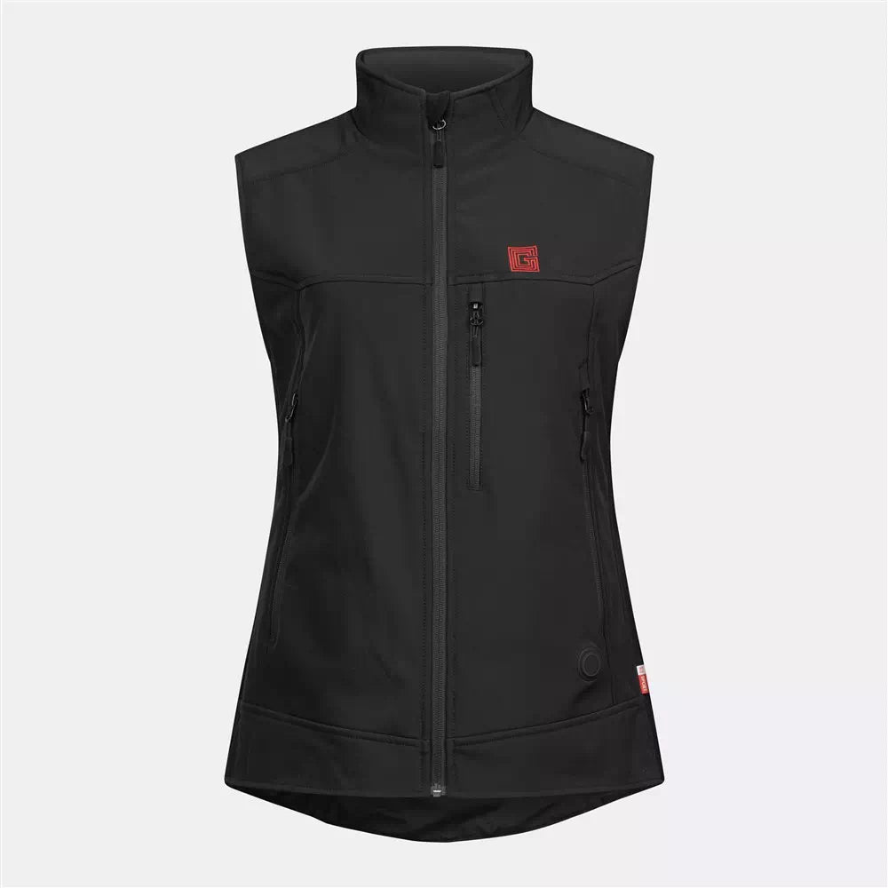 Gilet chauffant sans manches SOFTSHELL femme avec batterie