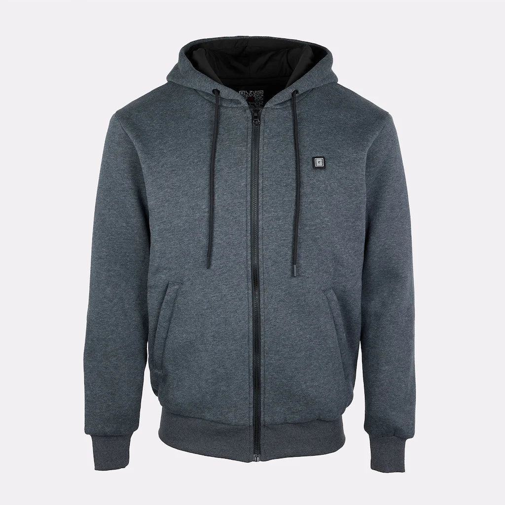 Sweat chauffant gris mixte G-heat