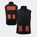 Gilet chauffant sport Homme avec batterie