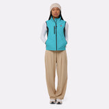 Gilet sport Femme bleu avec batterie