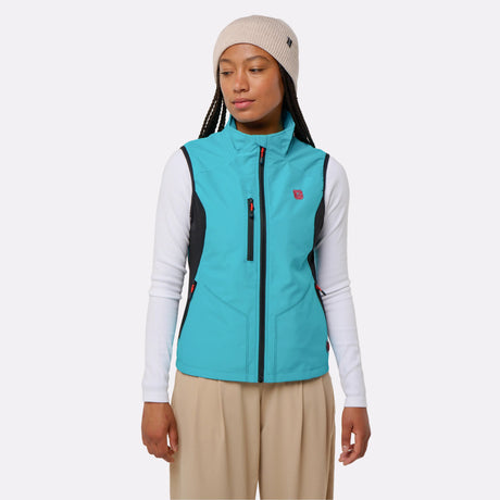 Gilet chauffant sport Femme avec batterie
