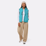 Gilet sport Femme bleu avec batterie