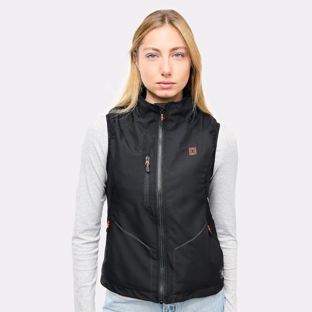 Gilet chauffant sport Femme avec batterie