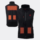 Gilet chauffant sport Femme avec batterie