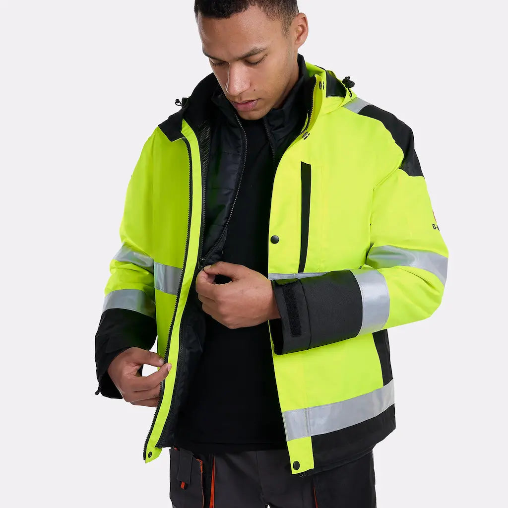Veste Haute Visbilité PHOTON avec batterie