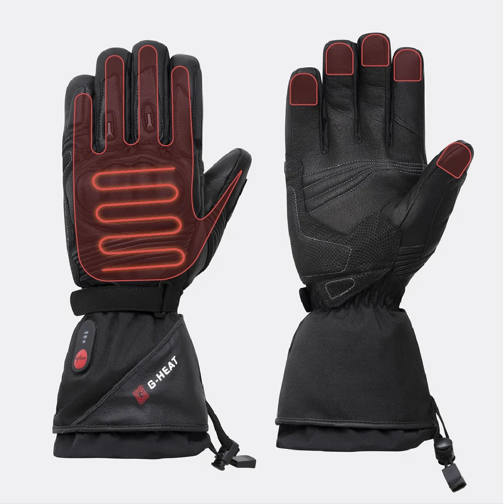 Gants moto chauffants ALLROADS + avec batterie