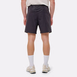 Short noir de sport rafraîchissant pour homme de dos