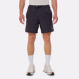 Short noir de sport rafraîchissant pour homme de face