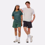 T-shirt rafraîchissant sport vert pour femme de face et t-shirt rafraîchissant homme