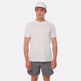 T-shirt rafraîchissant sport blanc pour homme