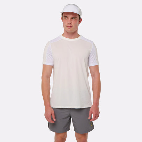 T-shirt rafraîchissant sport blanc pour homme