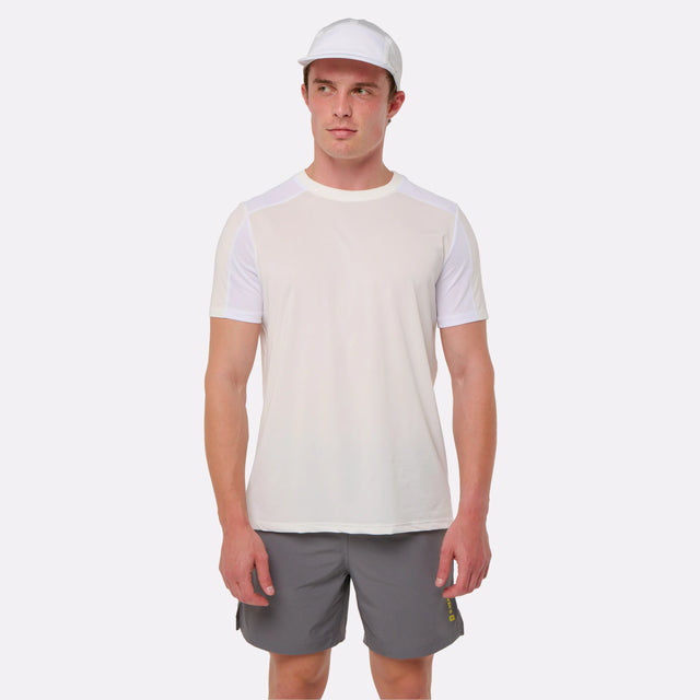 T-shirt rafraîchissant sport blanc pour homme