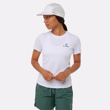 T-shirt rafraîchissant sport femme blanc
