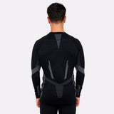 T-shirt seamless chauffant Manches Longues avec batterie