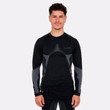 T-shirt seamless chauffant Manches Longues avec batterie