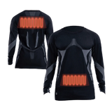 T-shirt seamless chauffant Manches Longues avec batterie