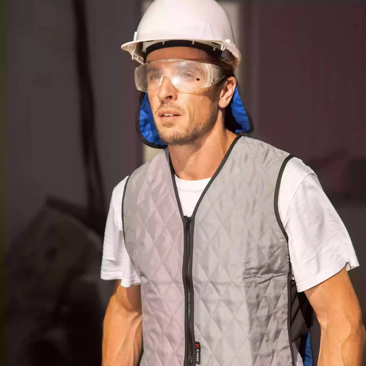 Gilet rafraîchissant gris