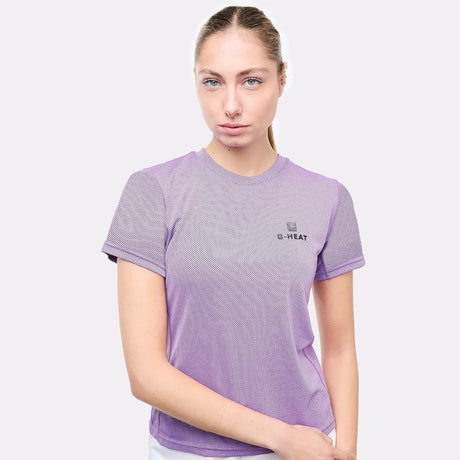 T-shirt rafraîchissant sport femme violet