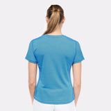T-shirt rafraîchissant sport femme bleu