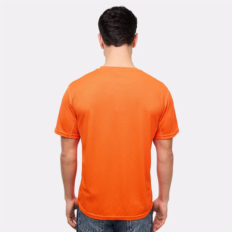 T-shirt rafraîchissant Anti UV Homme Orange