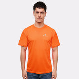 T-shirt rafraîchissant Anti UV Homme Orange
