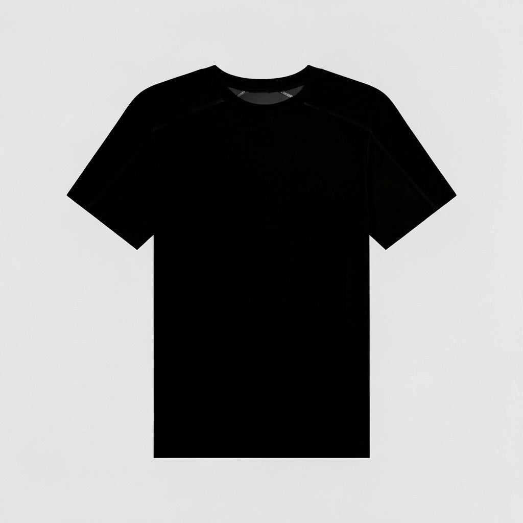 T-shirt rafraîchissant sport noir pour homme