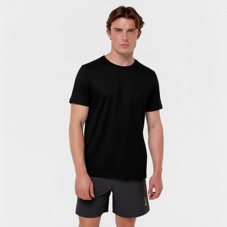T-shirt rafraîchissant sport noir pour homme