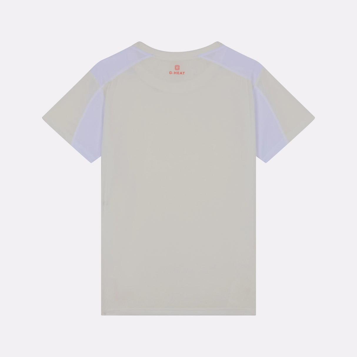 T-shirt rafraîchissant sport blanc pour femme de dos