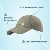 Casquette rafraîchissante